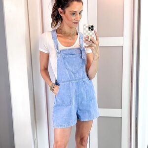 NWOT “Start It Blue” Denim Romper